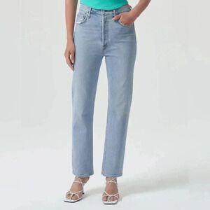 AGOLDE High Rise Stovepipe In Destination